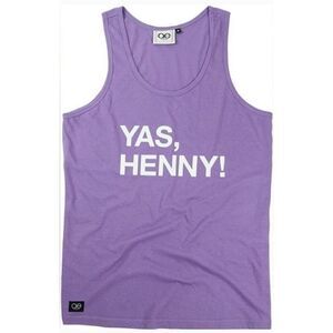 Queer Eye Shirts "YAS HENNY" Purple Tank Top Unisex Small Brand New NEVER OPENED